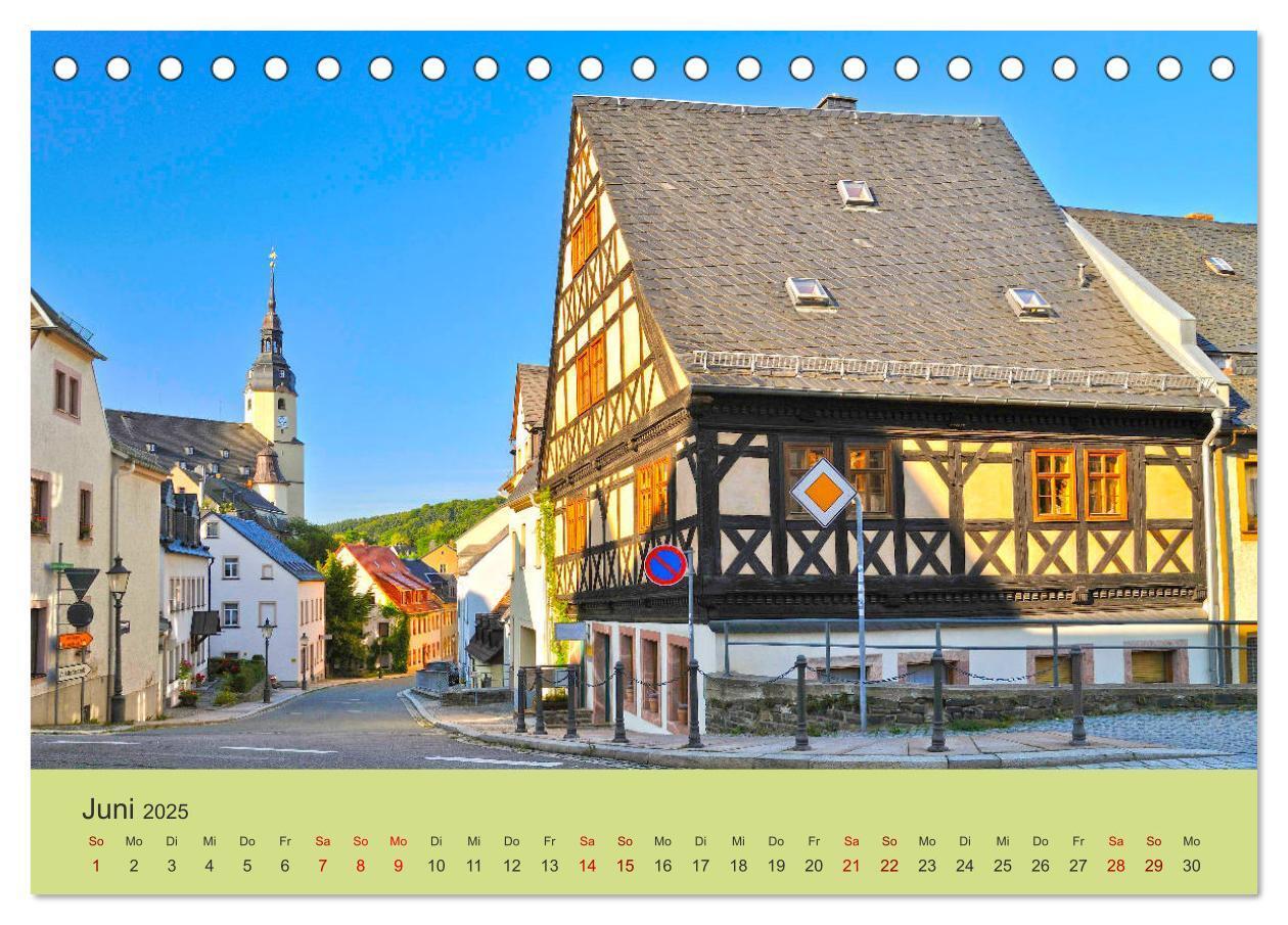 Bild: 9783435183951 | Das Erzgebirge Welterbe und Natur (Tischkalender 2025 DIN A5 quer),...