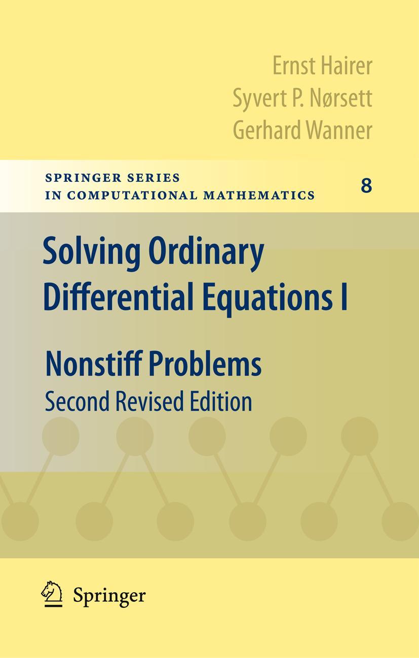 Cover: 9783642051630 | Solving Ordinary Differential Equations I | Nonstiff Problems | Buch