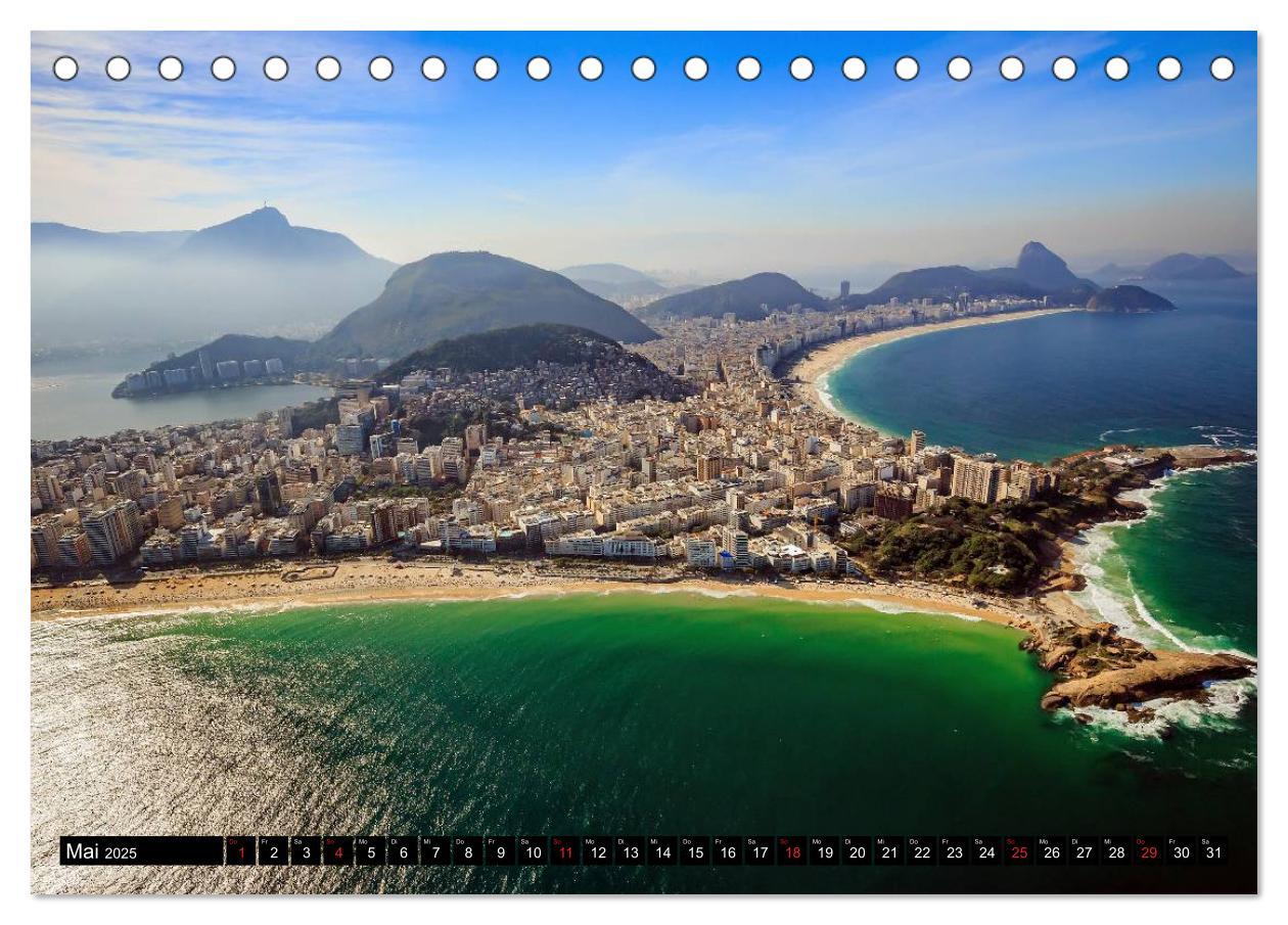 Bild: 9783435702152 | Brasilien. Sonne, Natur und Samba (Tischkalender 2025 DIN A5 quer),...