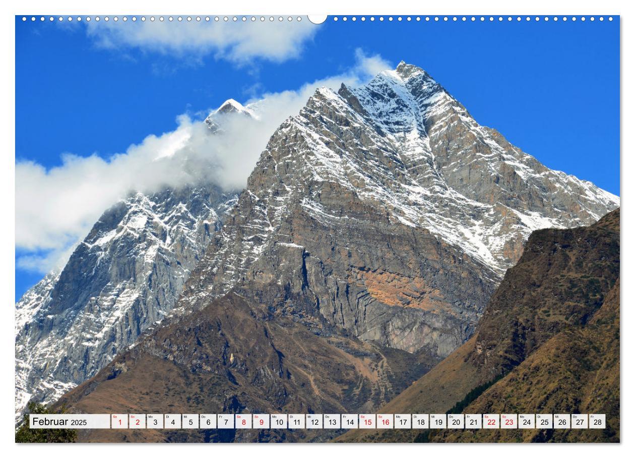 Bild: 9783383830648 | MANASLU HIMAL gewaltige Bergriesen (Wandkalender 2025 DIN A2 quer),...