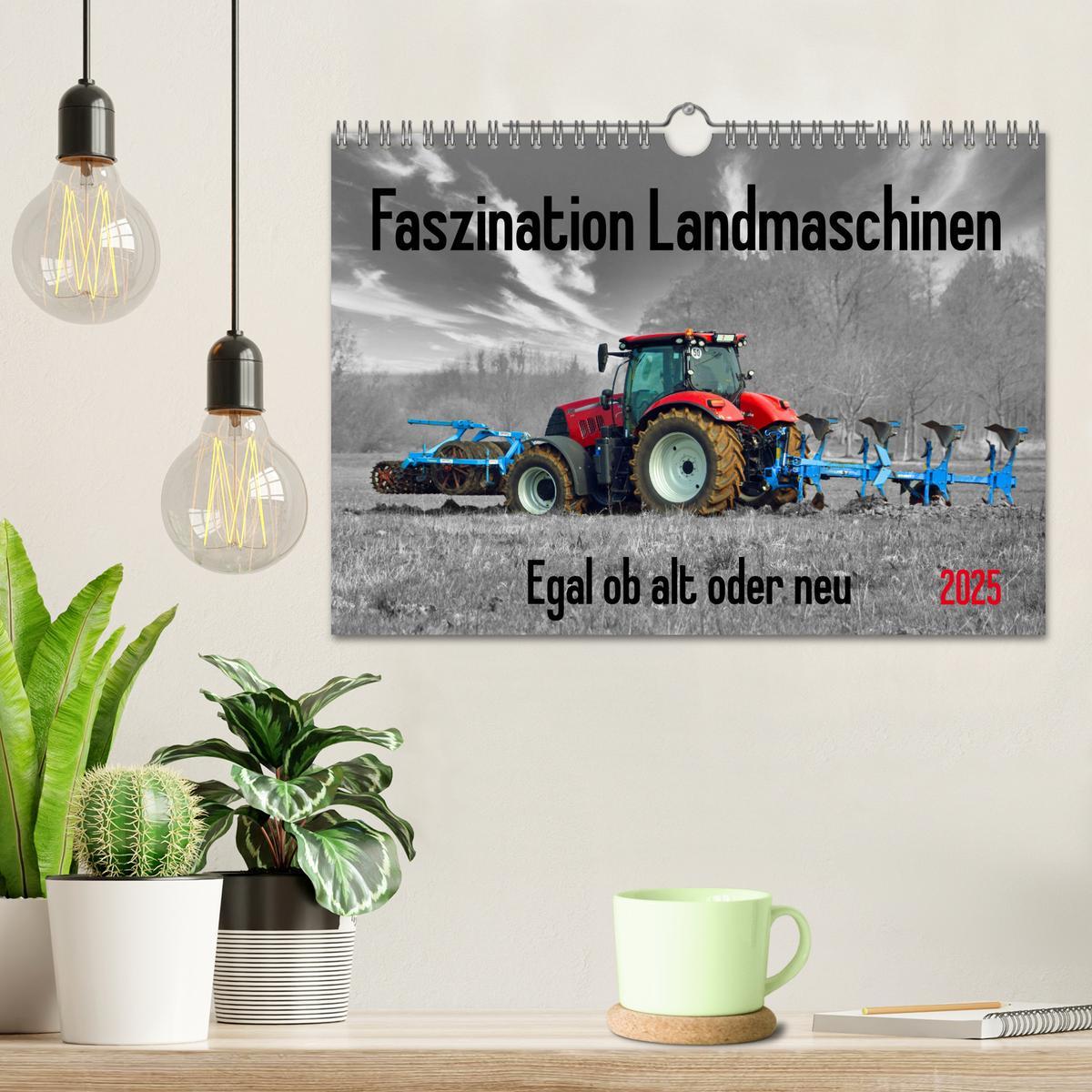 Bild: 9783383970917 | Faszination Landmaschinen - Egal ob alt oder neu (Wandkalender 2025...