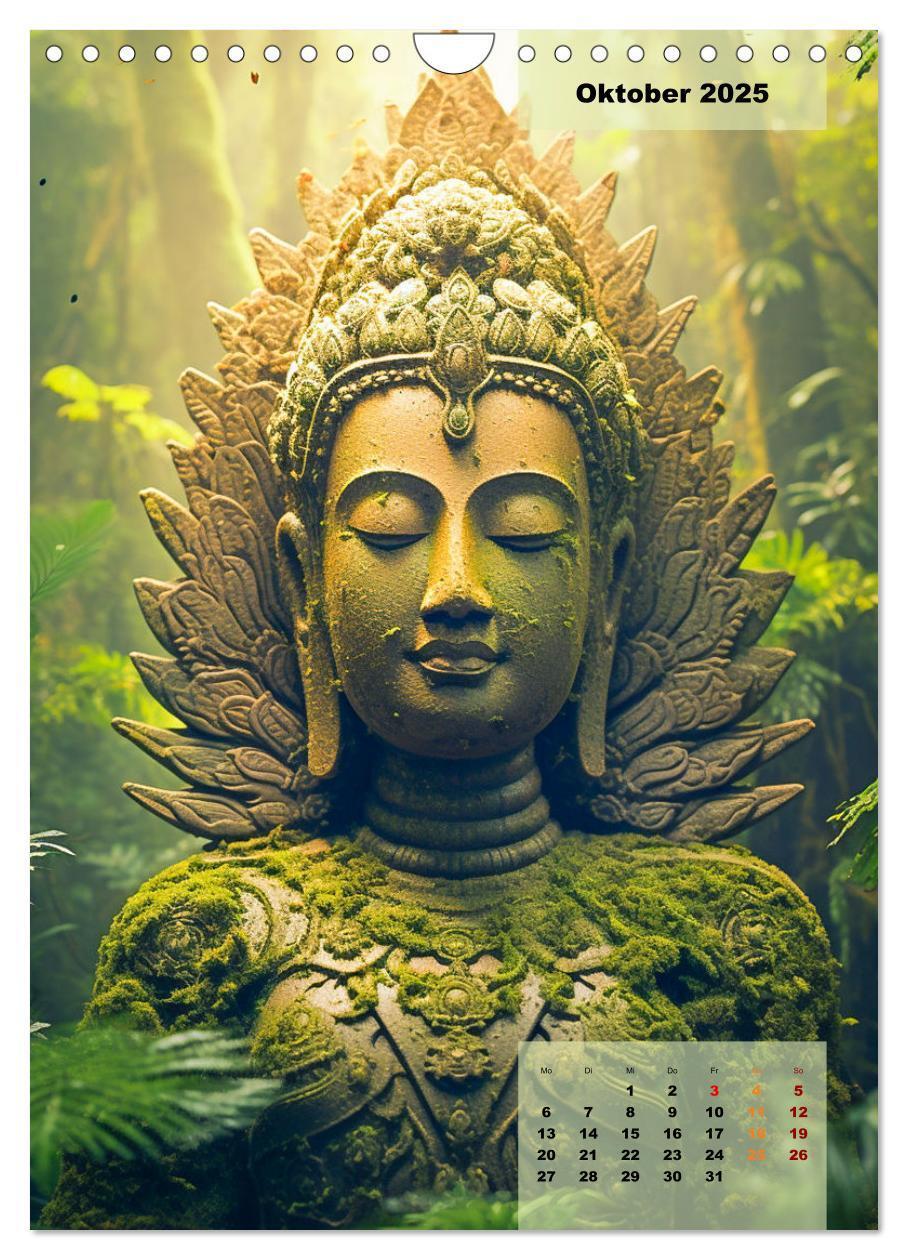 Bild: 9783435854455 | Jade Buddha - Finde die innere Mitte (Wandkalender 2025 DIN A4...