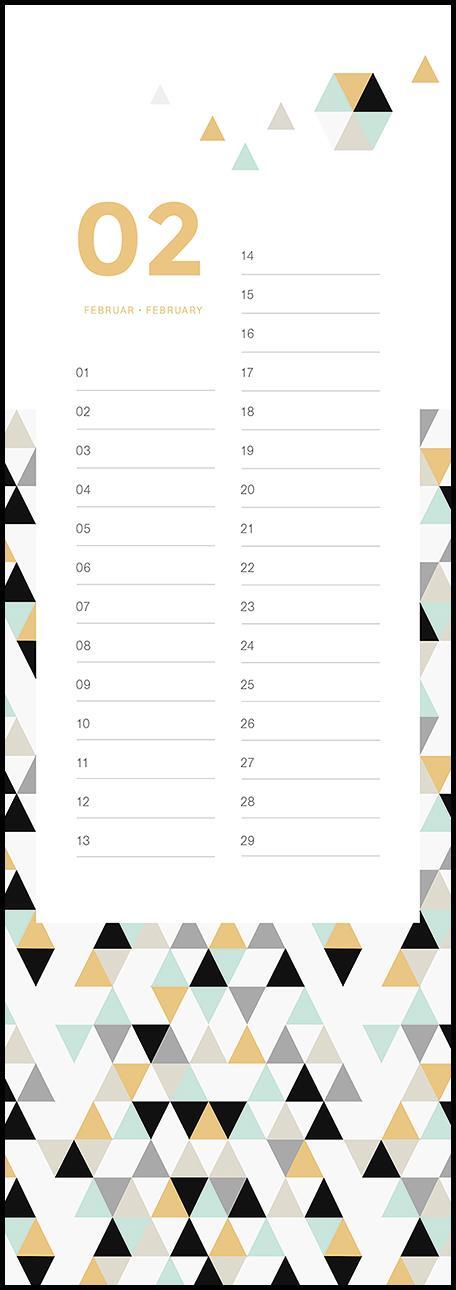 Bild: 4002725967688 | Geburtstagskalender Patterns | Kalender | 26 S. | Deutsch