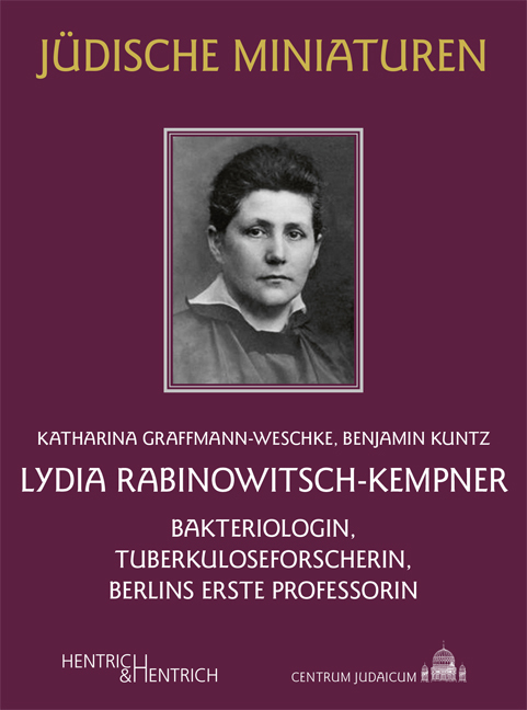 Cover: 9783955655709 | Lydia Rabinowitsch-Kempner | Katharina Graffmann-Weschke (u. a.)