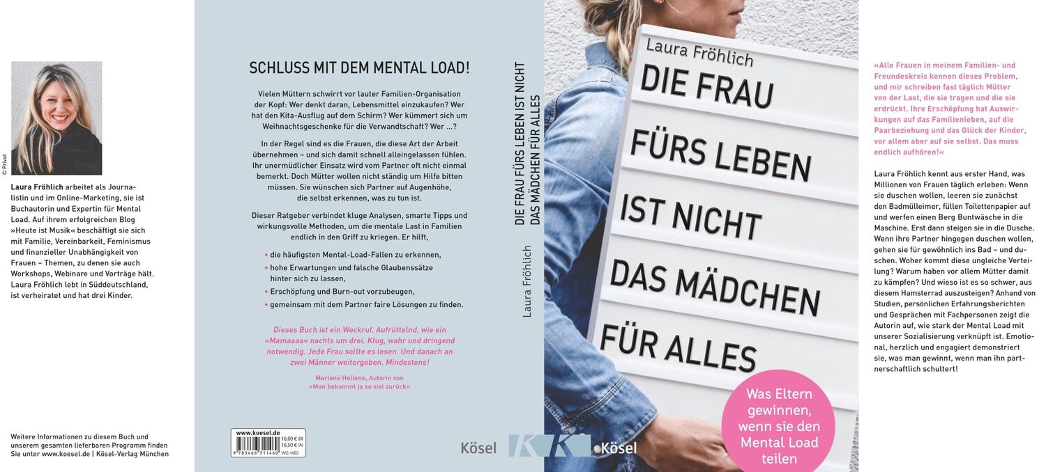 Bild: 9783466311460 | Die Frau fürs Leben ist nicht das Mädchen für alles! | Laura Fröhlich