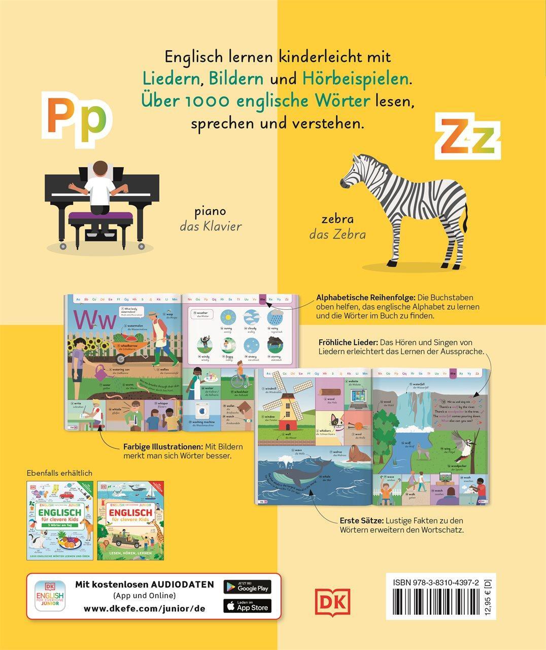 Rückseite: 9783831043972 | Englisch für clevere Kids - Bildwörterbuch | Buch | 144 S. | Deutsch