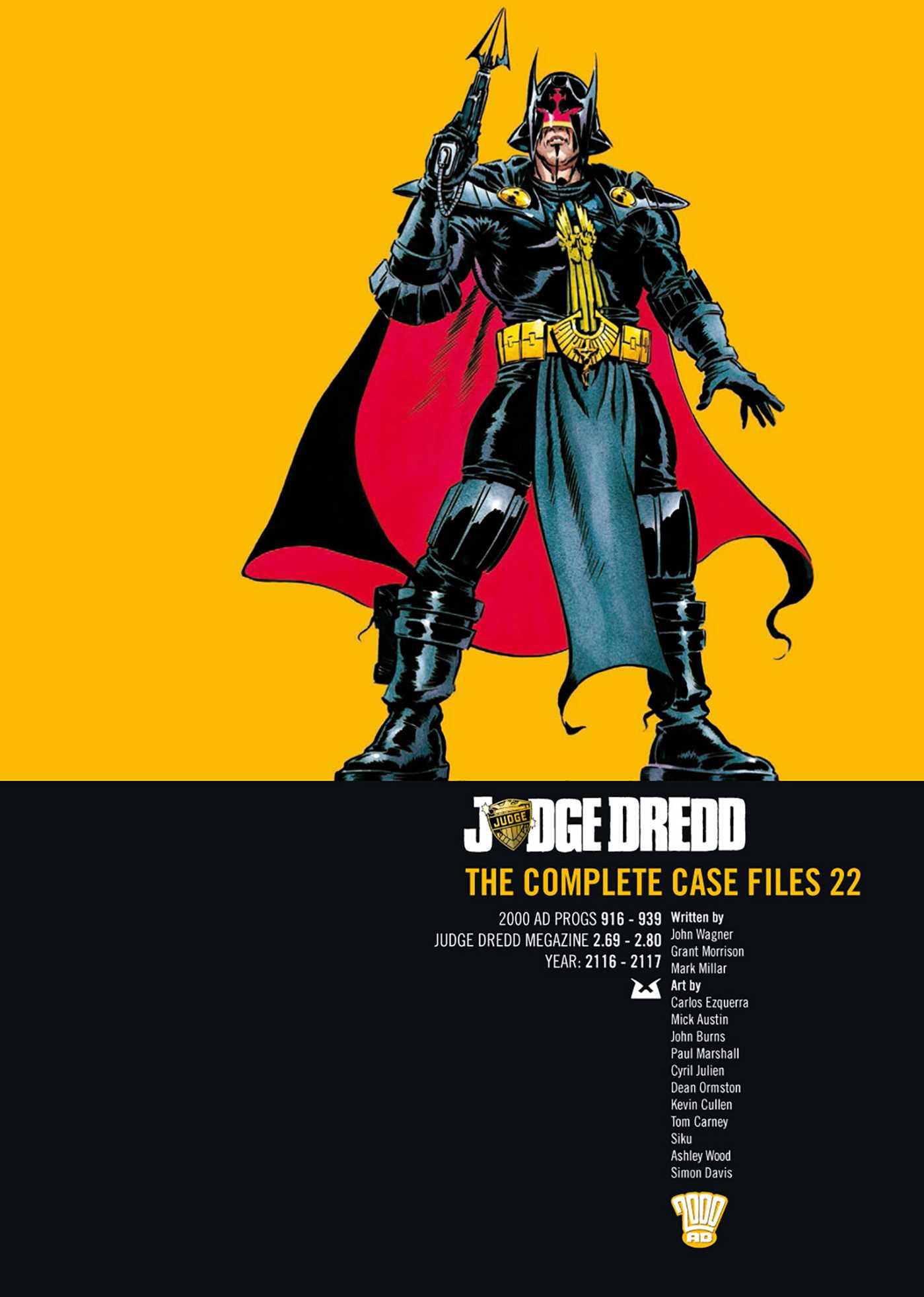 Cover: 9781781082270 | Judge Dredd: The Complete Case Files 22 | Grant Morrison (u. a.)