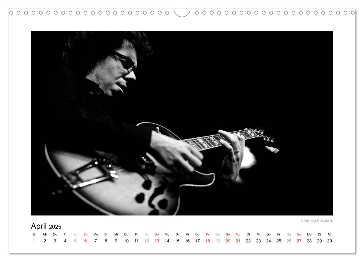 Bild: 9783435839513 | Jazztime (Wandkalender 2025 DIN A3 quer), CALVENDO Monatskalender