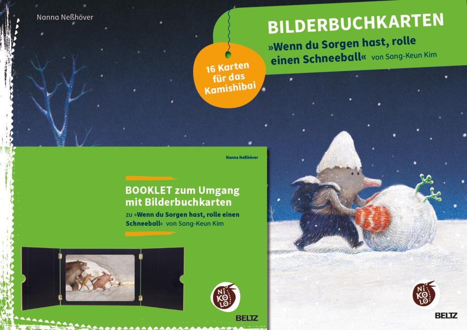 Cover: 4019172200282 | Bilderbuchkarten »Wenn du Sorgen hast, rolle einen Schneeball« von...