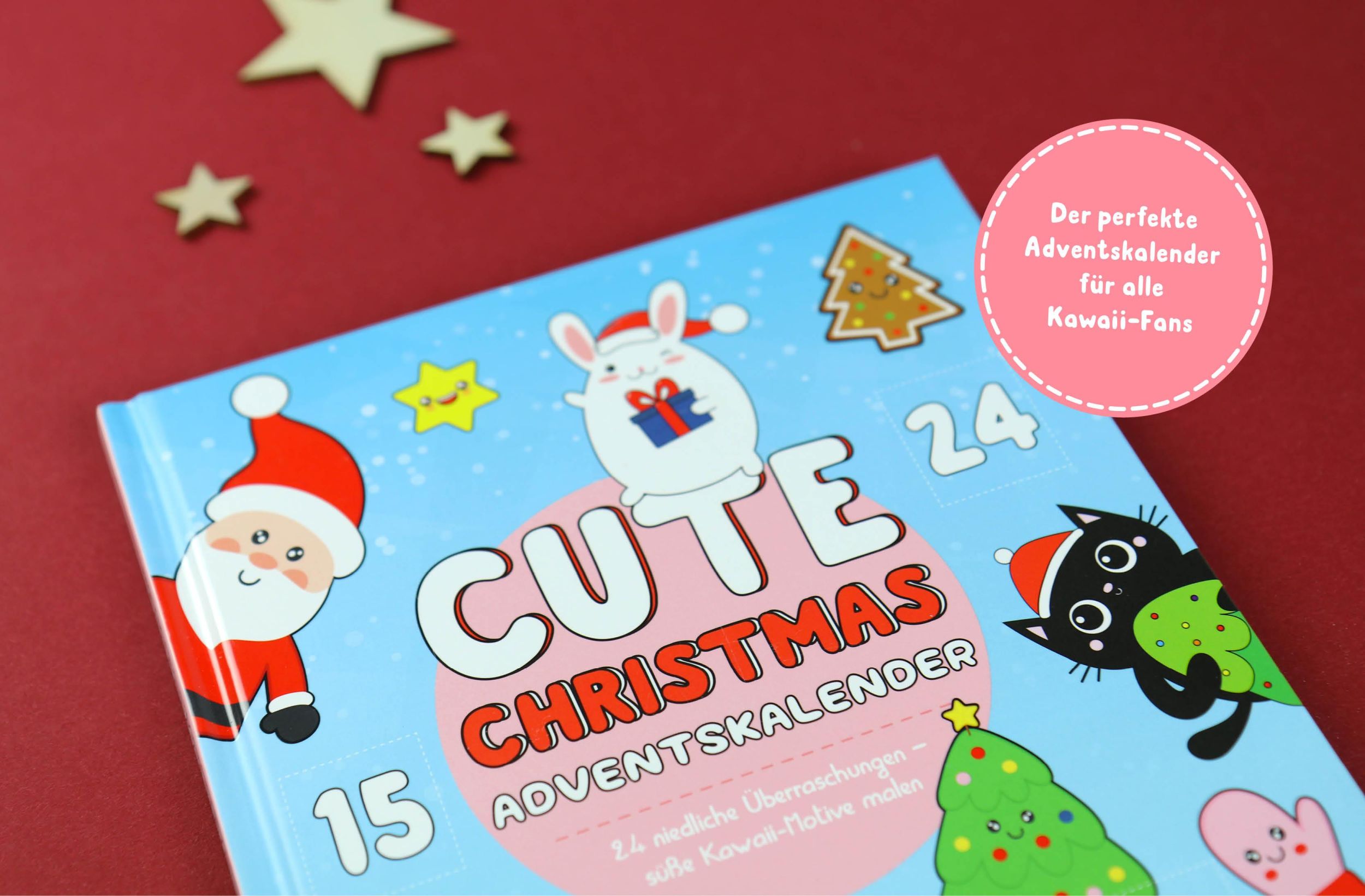 Bild: 9783745906707 | Mein Kawaii-Adventskalender-Buch: Cute Christmas | Buch | 112 S.