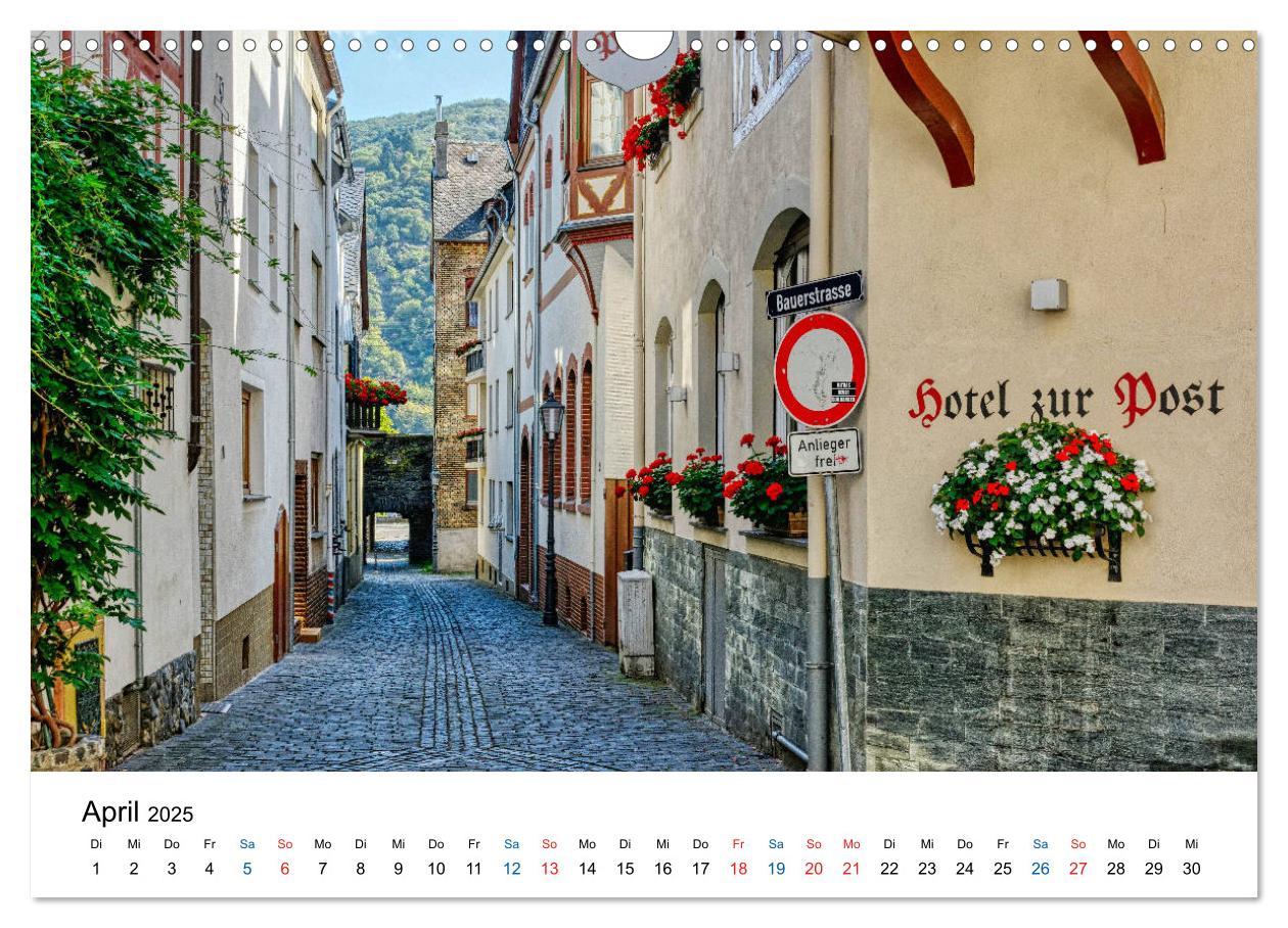 Bild: 9783435161300 | Bacharach - Fachwerkromantik am Rhein (Wandkalender 2025 DIN A3...