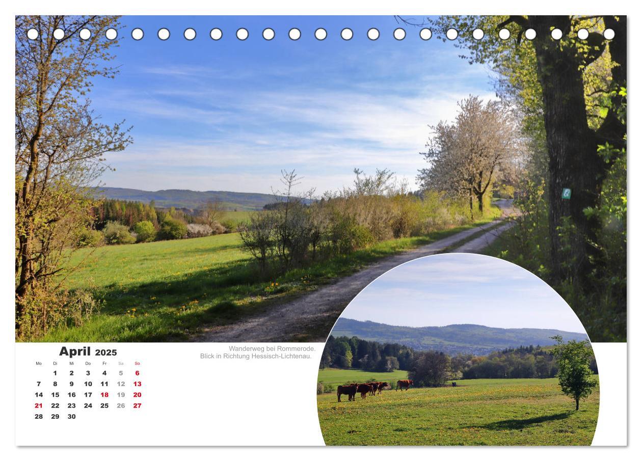 Bild: 9783435256211 | Der Grimmsteig (Tischkalender 2025 DIN A5 quer), CALVENDO...