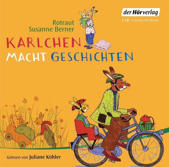 Cover: 9783867179102 | Karlchen macht Geschichten, 1 Audio-CD | Rotraut Susanne Berner | CD