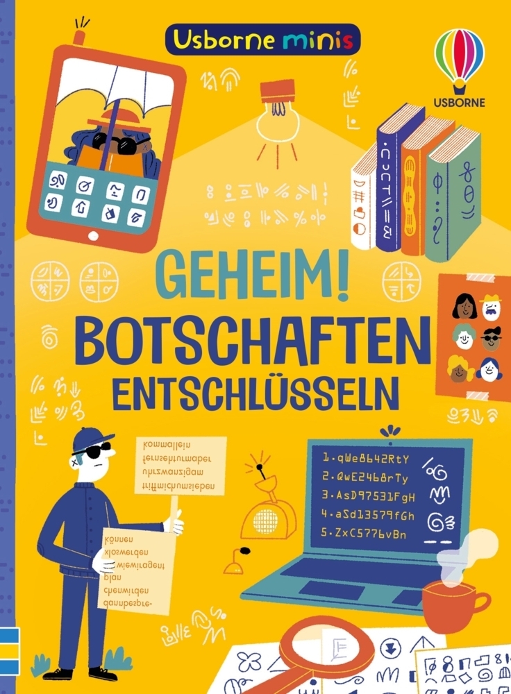 Cover: 9781035702176 | Usborne Minis: Geheim! Botschaften entschlüsseln | Taschenbuch | 32 S.