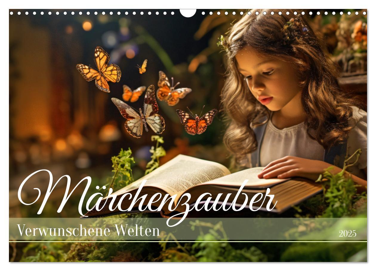 Cover: 9783383886829 | Märchenzauber - Verwunschene Welten (Wandkalender 2025 DIN A3...