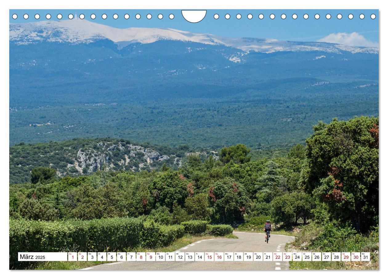 Bild: 9783435353736 | Mit dem Rennrad zum Mont Ventoux (Wandkalender 2025 DIN A4 quer),...