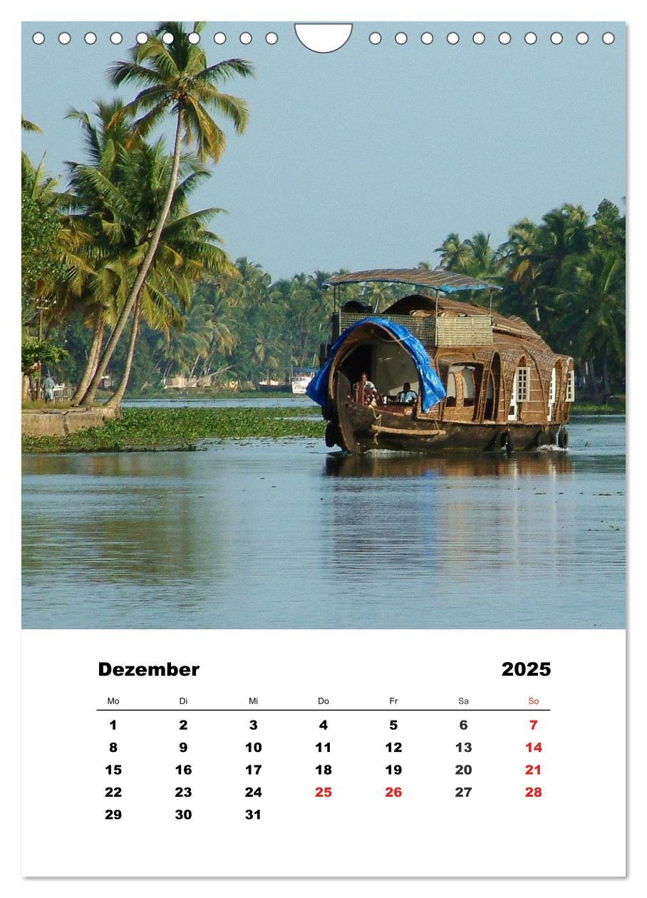 Bild: 9783457056028 | In Kerala (Wandkalender 2025 DIN A4 hoch), CALVENDO Monatskalender