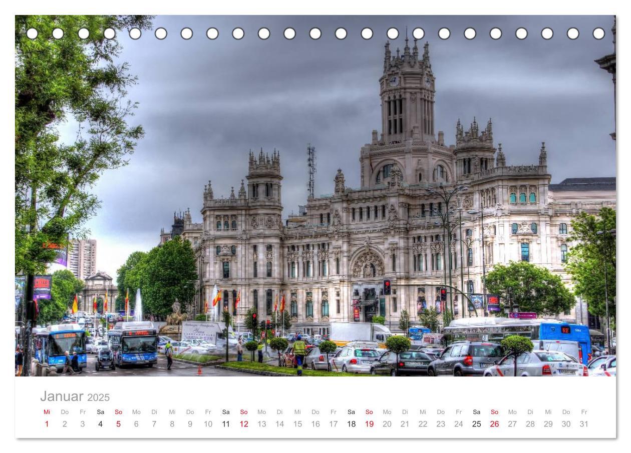 Bild: 9783435640829 | Madrid eine Stadt zum Verlieben (Tischkalender 2025 DIN A5 quer),...