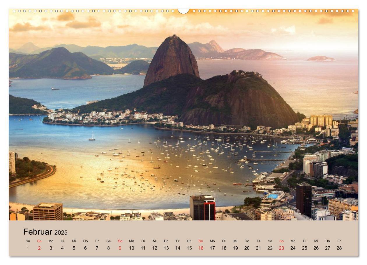 Bild: 9783435720392 | Brasilien. Impressionen (Wandkalender 2025 DIN A2 quer), CALVENDO...