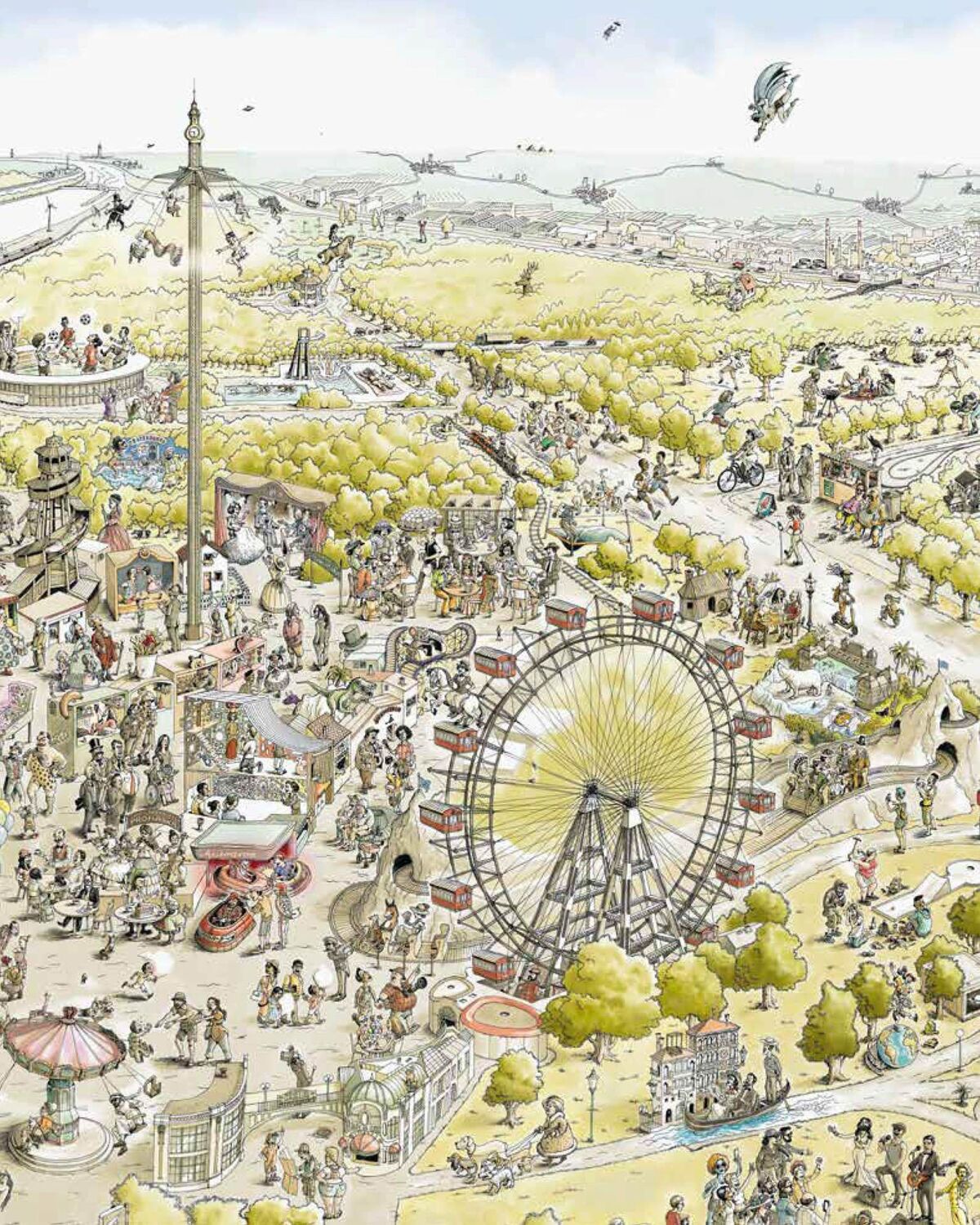 Bild: 9783035628579 | The Vienna Prater | A Place for Everyone | Schwarz (u. a.) | Buch