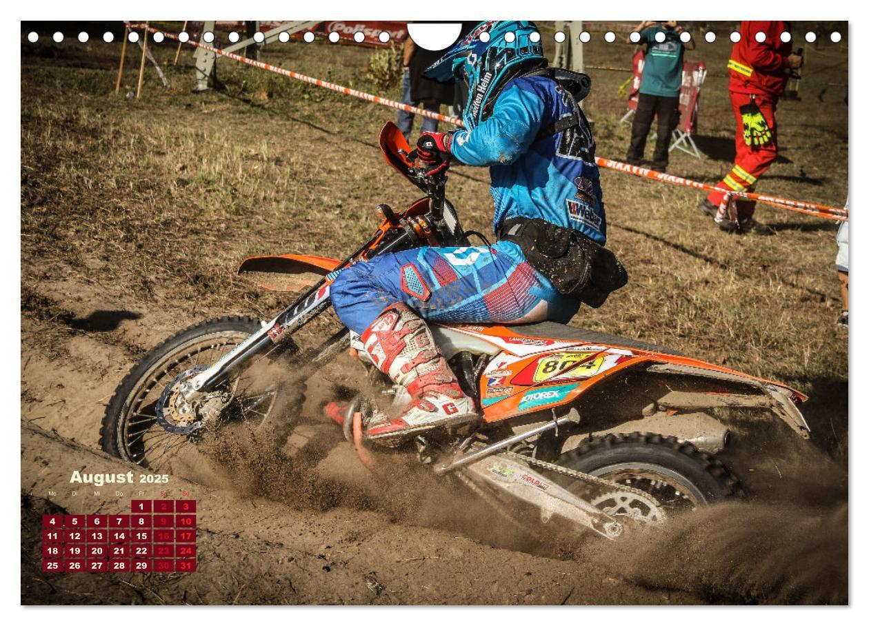 Bild: 9783435105809 | Enduro Mit Speed durch`s Gelände (Wandkalender 2025 DIN A4 quer),...