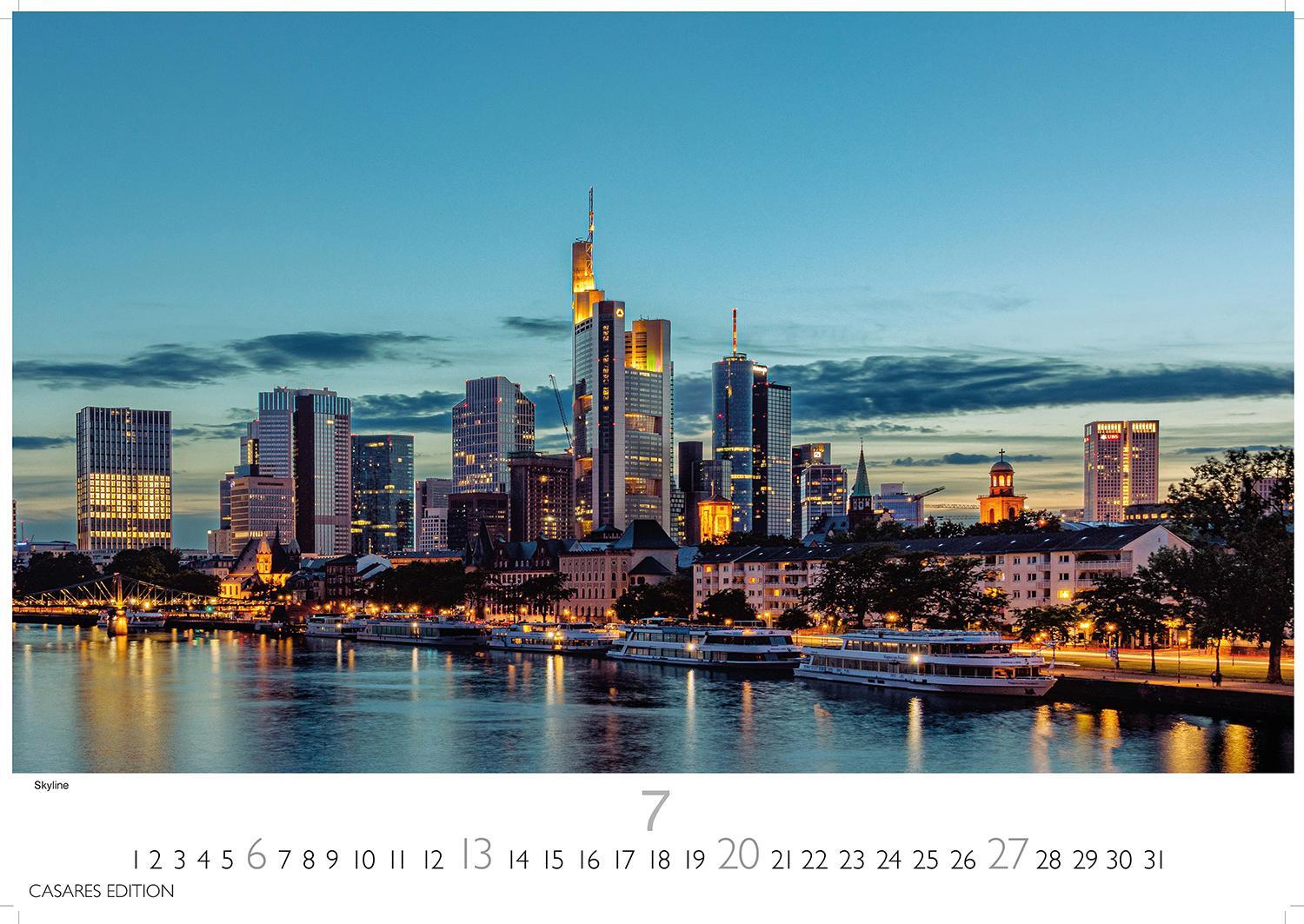 Bild: 9781835243046 | Frankfurt 2025 L 35x50cm | Kalender | 14 S. | Deutsch | 2025