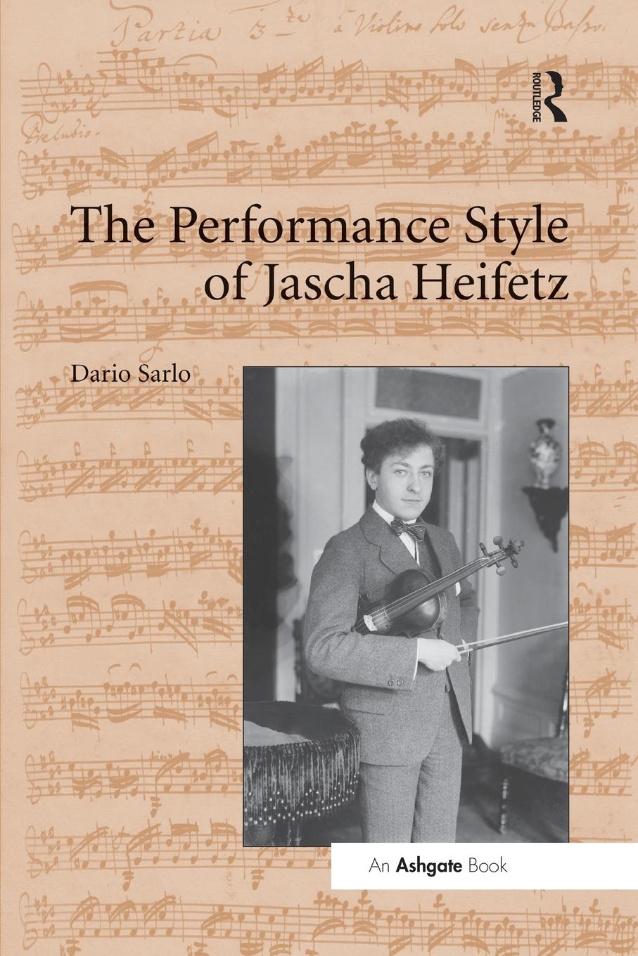 Cover: 9780367598075 | The Performance Style of Jascha Heifetz | Dario Sarlo | Taschenbuch