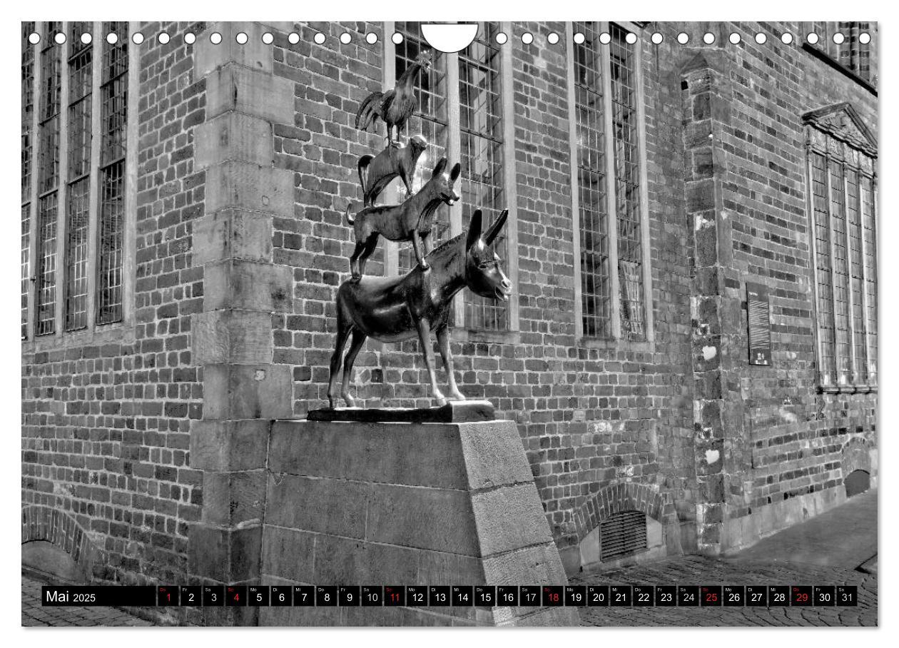 Bild: 9783435588862 | Historisches Bremen (Wandkalender 2025 DIN A4 quer), CALVENDO...