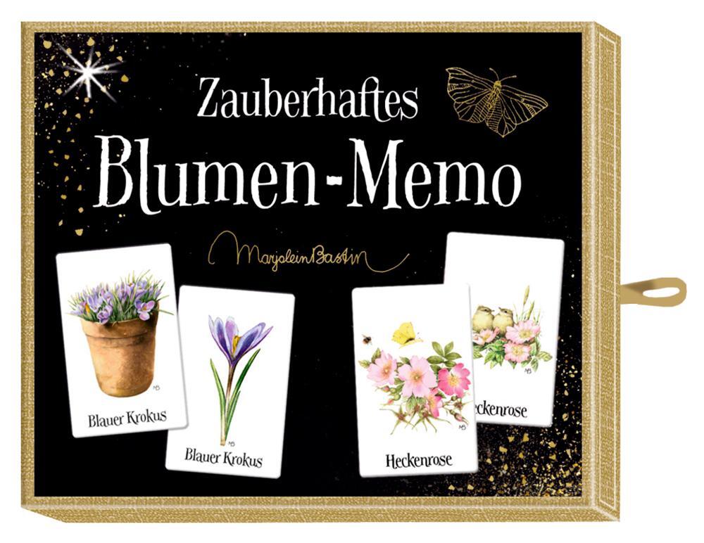 Cover: 4050003948164 | Schachtelspiel - Zauberhaftes Blumen-Memo (M. Bastin) | Bastin | Spiel