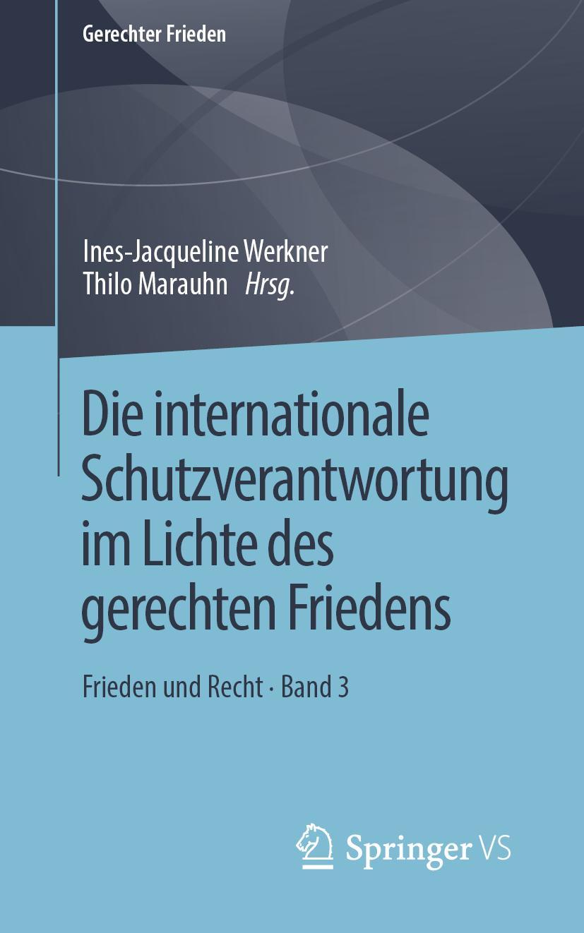 Cover: 9783658255374 | Die internationale Schutzverantwortung im Lichte des gerechten...