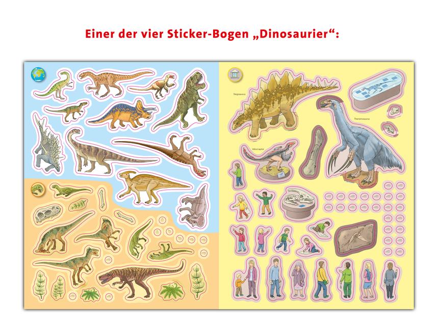 Bild: 9783473326778 | Dinosaurier Stickerheft | Stefan Richter | Taschenbuch | 24 S. | 2017