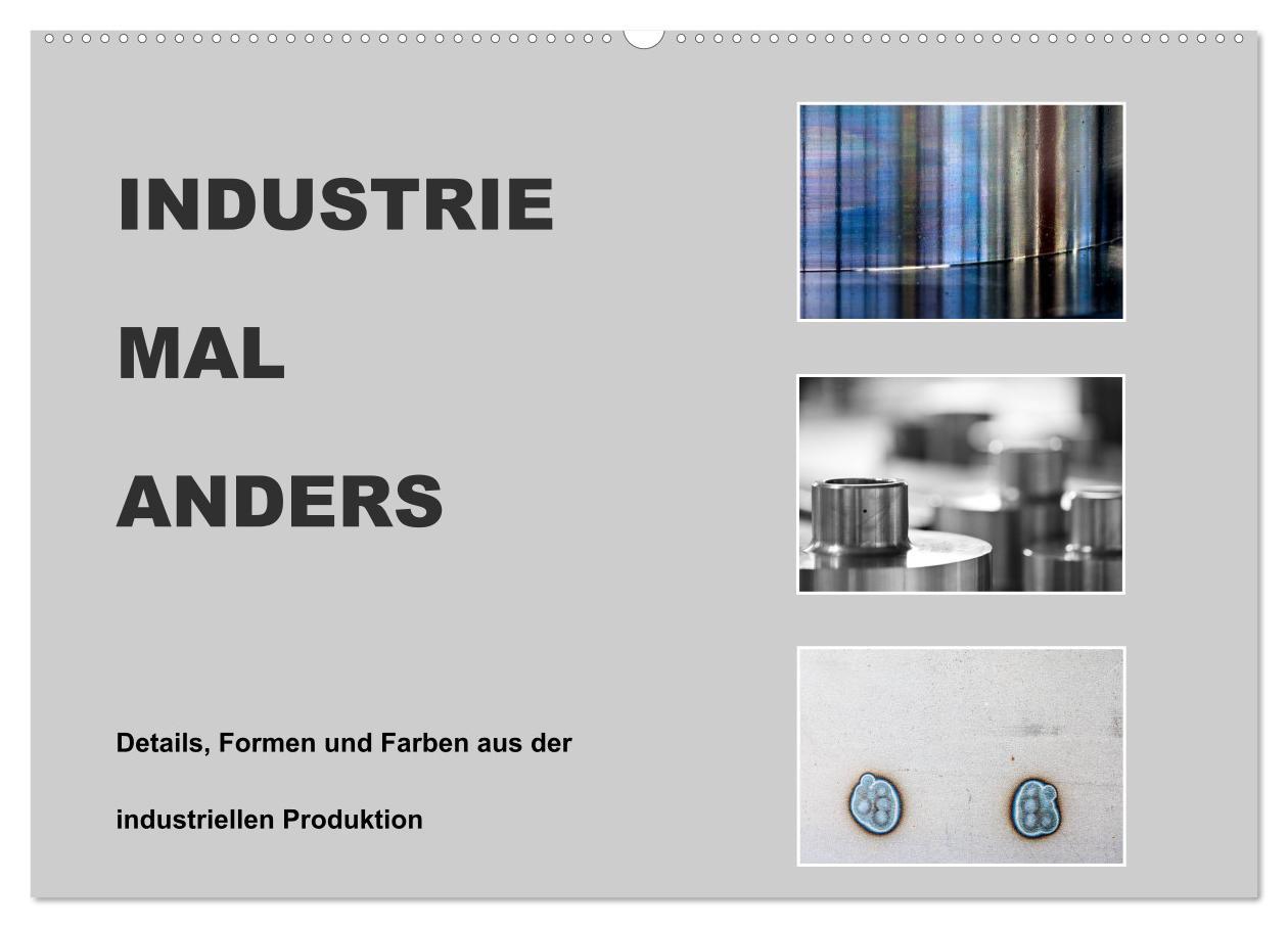 Cover: 9783383760600 | INDUSTRIE MAL ANDERS (Wandkalender 2025 DIN A2 quer), CALVENDO...