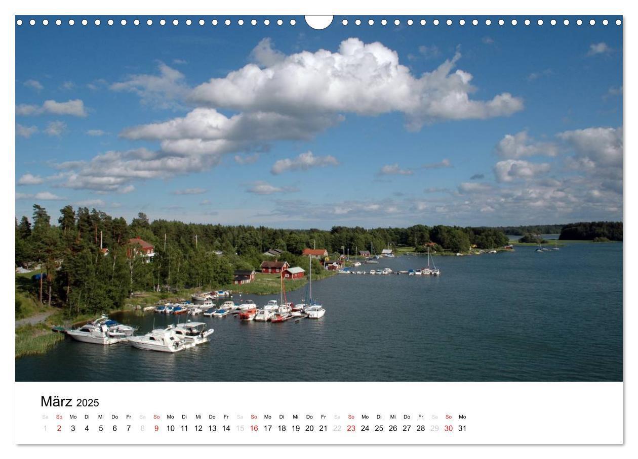 Bild: 9783435729661 | Wundervolles Schweden 2025 (Wandkalender 2025 DIN A3 quer),...