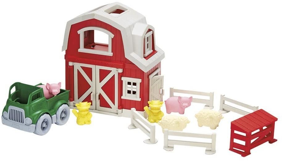 Cover: 816409011581 | Bauernhof Spielset 13 Teile | GREEN TOYS INC | EAN 0816409011581