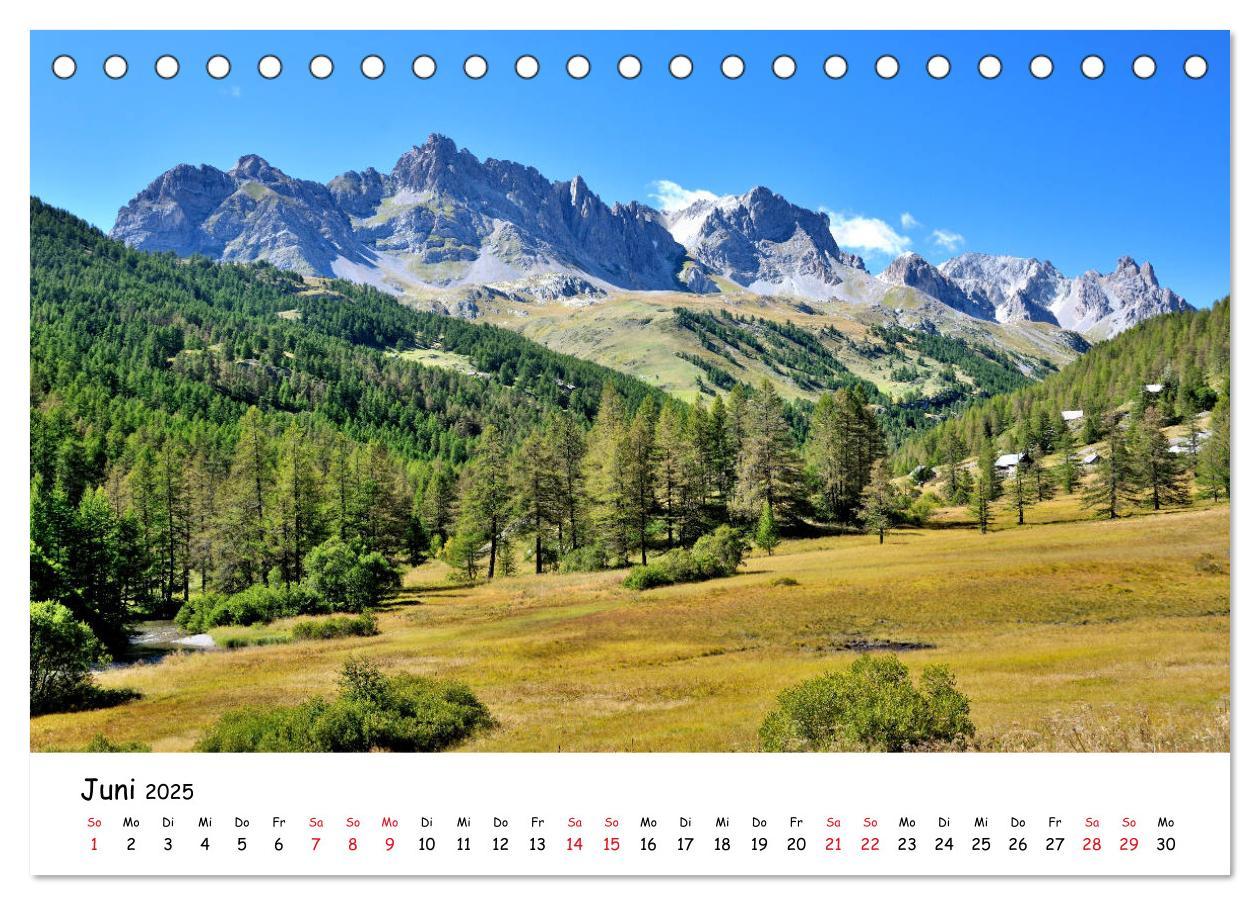 Bild: 9783435441983 | Französische Alpen - Route des Grandes Alpes (Tischkalender 2025...