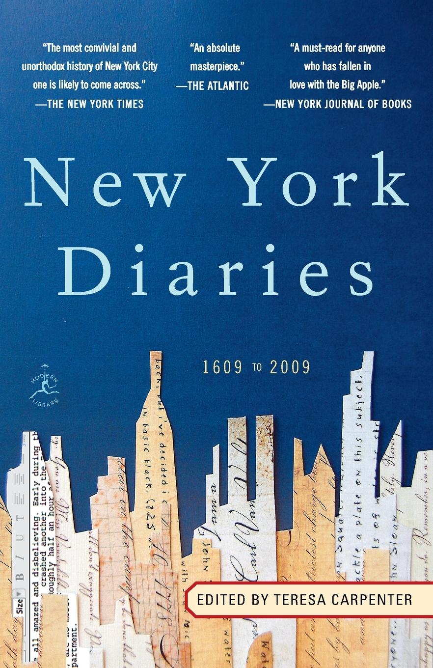 Cover: 9780812974256 | New York Diaries | 1609 to 2009 | Teresa Carpenter | Taschenbuch