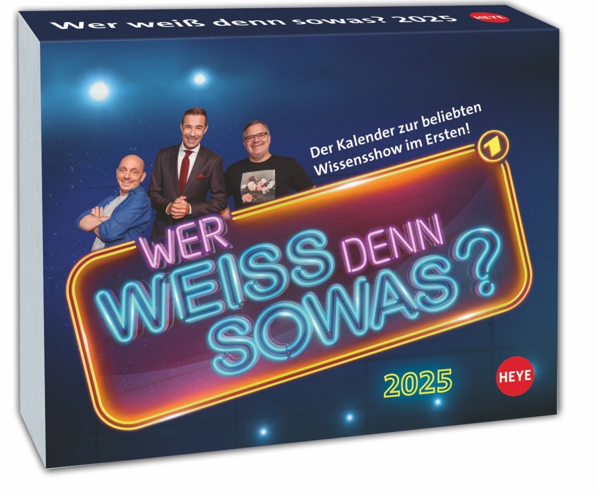 Cover: 9783756406258 | Wer weiß denn sowas? Tagesabreißkalender 2025 | Kalender | Geblockt