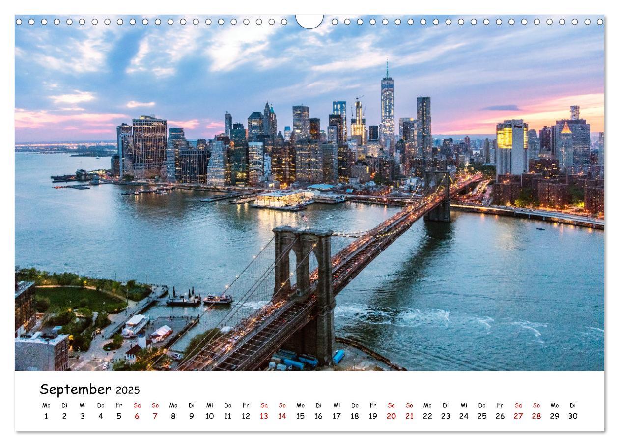 Bild: 9783435043910 | New York City - Atemberaubende Ansichten (Wandkalender 2025 DIN A3...