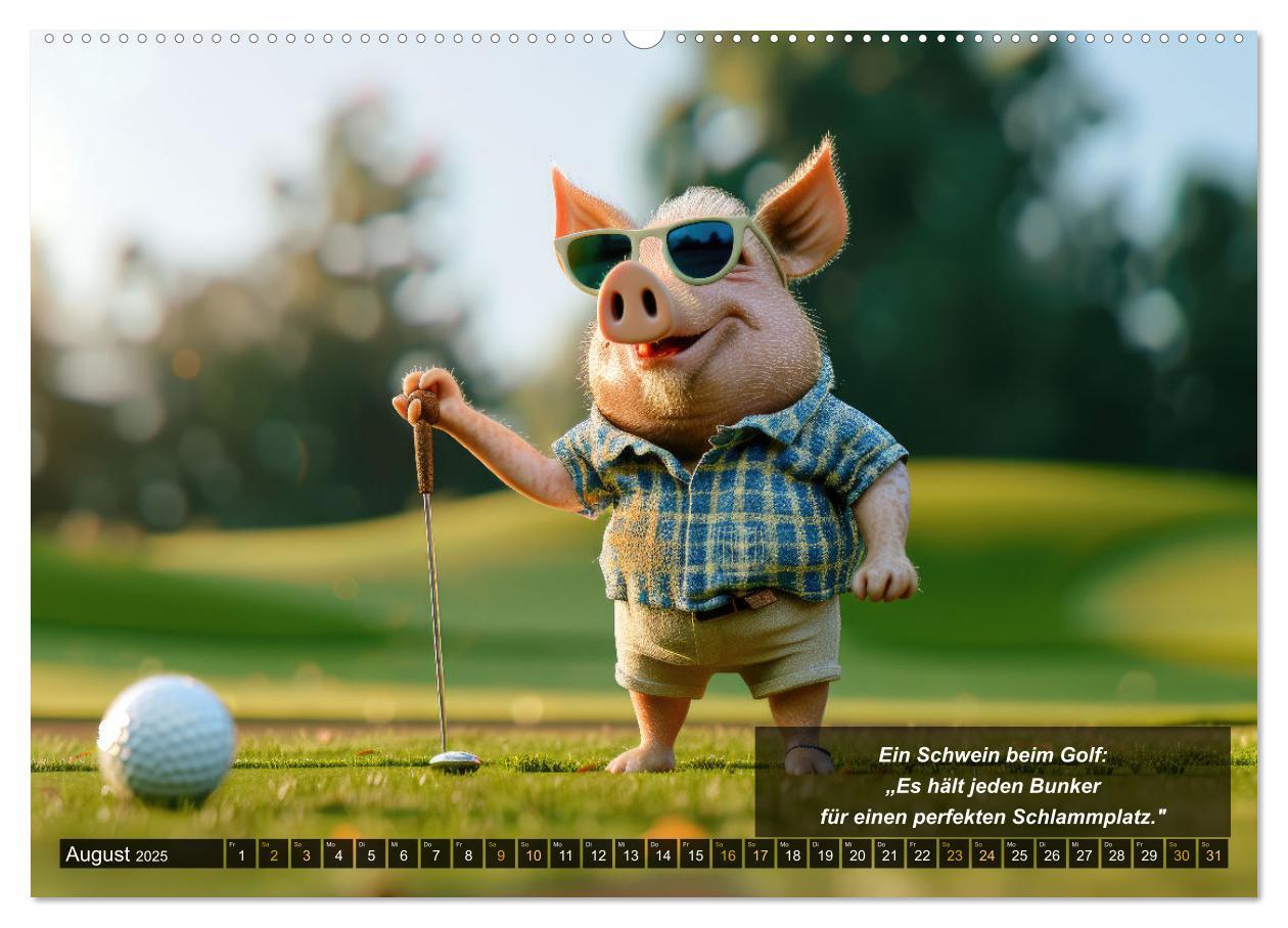 Bild: 9783457155547 | Der tierisch lustige Golfkalender (hochwertiger Premium...