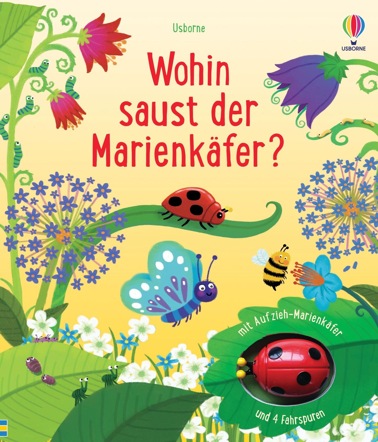 Cover: 9781035701797 | Wohin saust der Marienkäfer? | Fiona Watt | Buch | Fahrspurenbücher