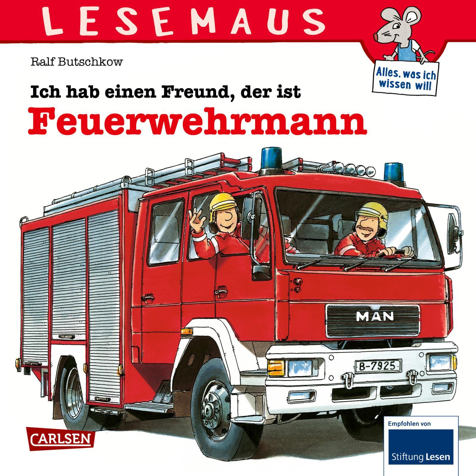 Cover: 9783551088932 | Ich hab einen Freund, der ist Feuerwehrmann | Ralf Butschkow | Buch