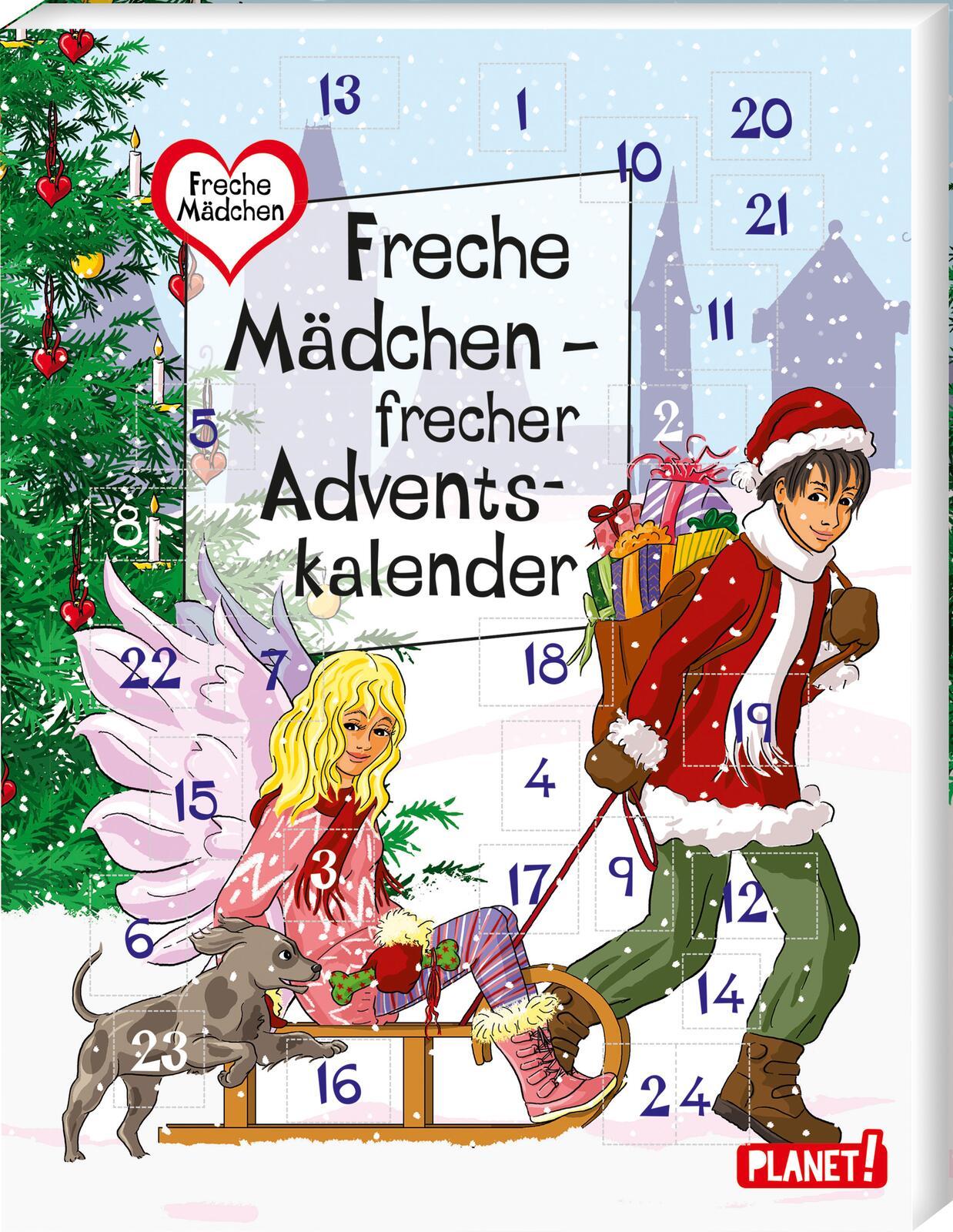 Cover: 9783522504355 | Freche Mädchen - frecher Adventskalender | Sabine Both (u. a.) | Buch