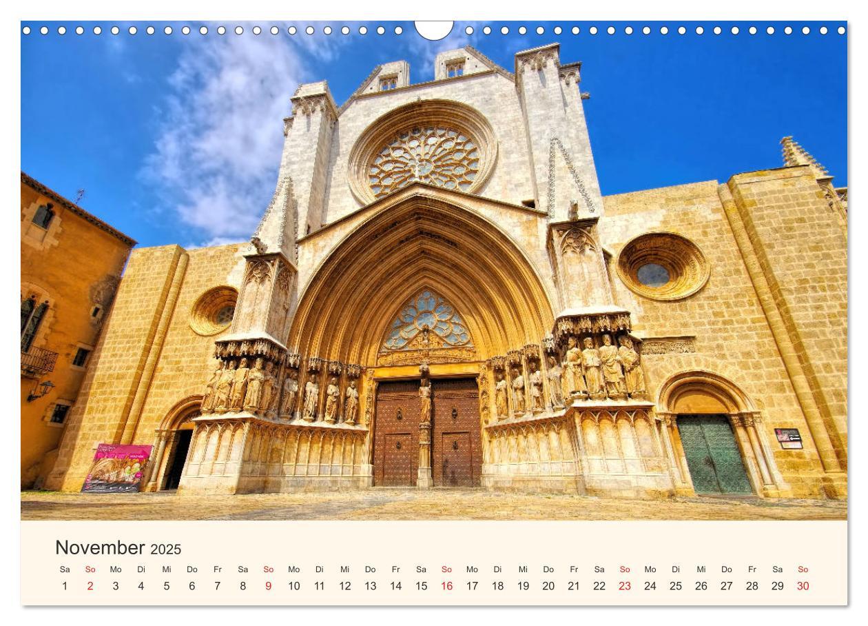 Bild: 9783435299904 | Costa Dorada - Die Goldene Küste Spaniens (Wandkalender 2025 DIN A3...