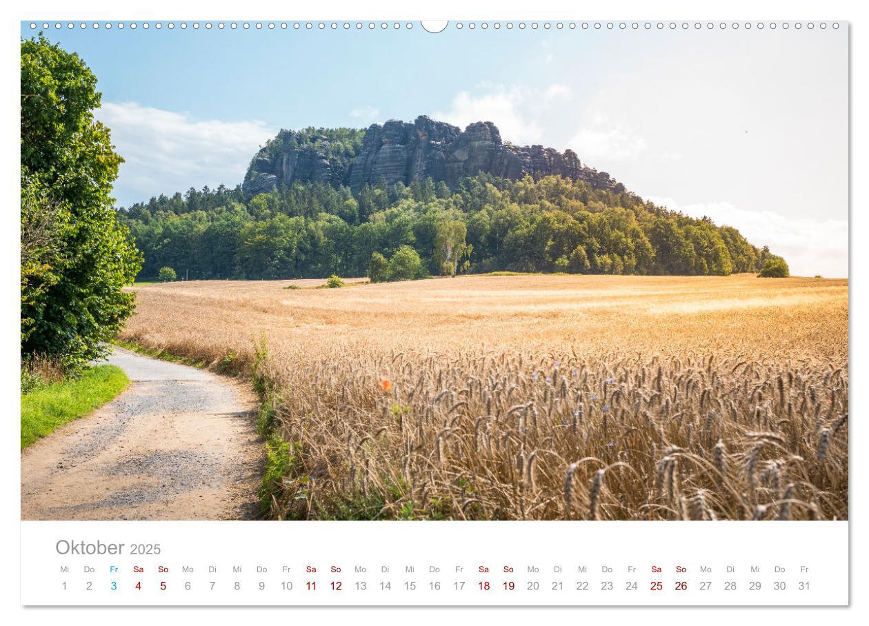 Bild: 9783435030774 | Sachsen - Eine stimmungsvolle Wanderung in Bildern (Wandkalender...