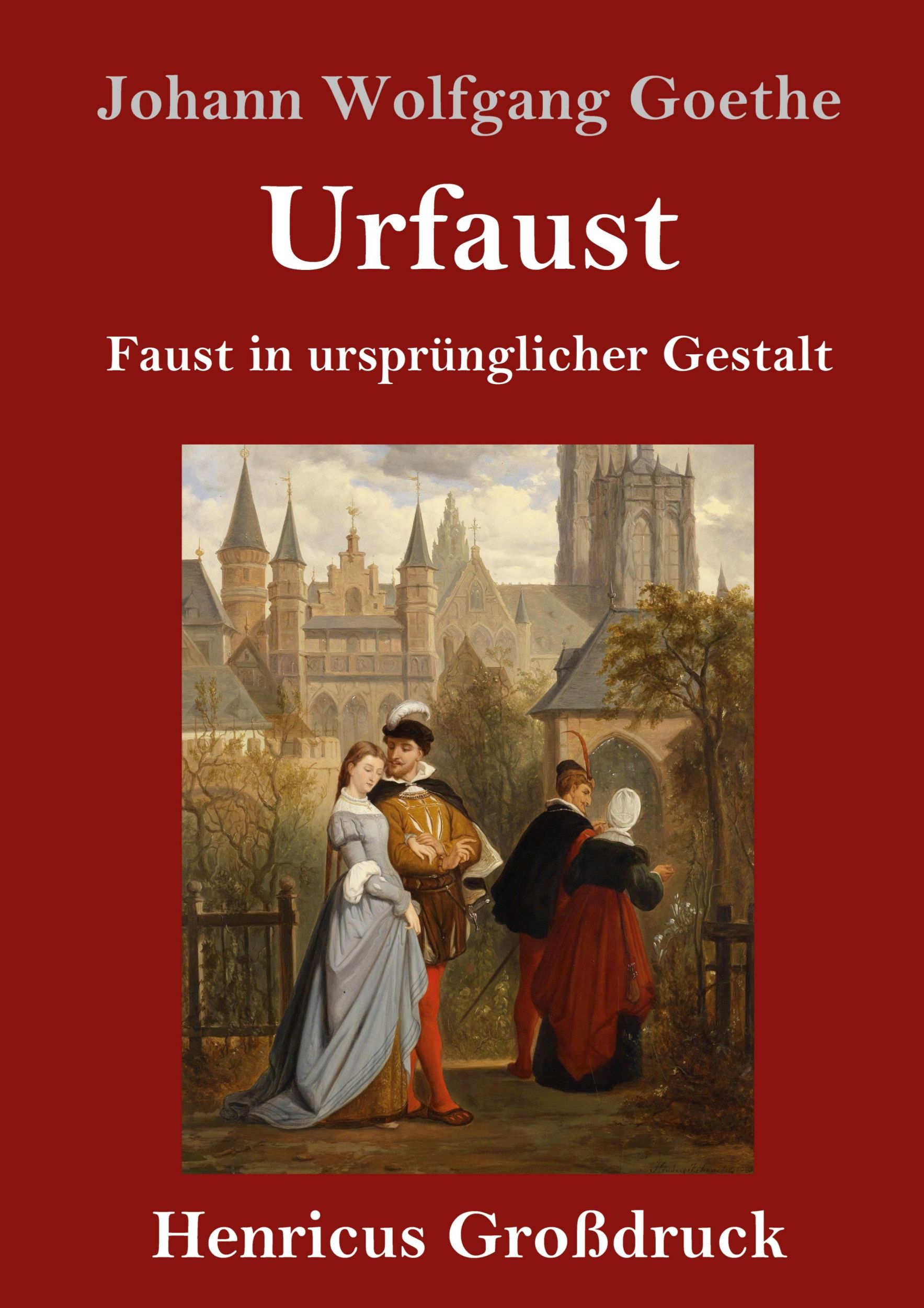 Cover: 9783847842163 | Urfaust (Großdruck) | Faust in ursprünglicher Gestalt | Goethe | Buch