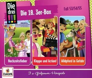 Cover: 9783803262103 | Die drei !!! 18./ 3er Box - Folgen 53,54,55 (3 Audio-CDs) | Audio-CD