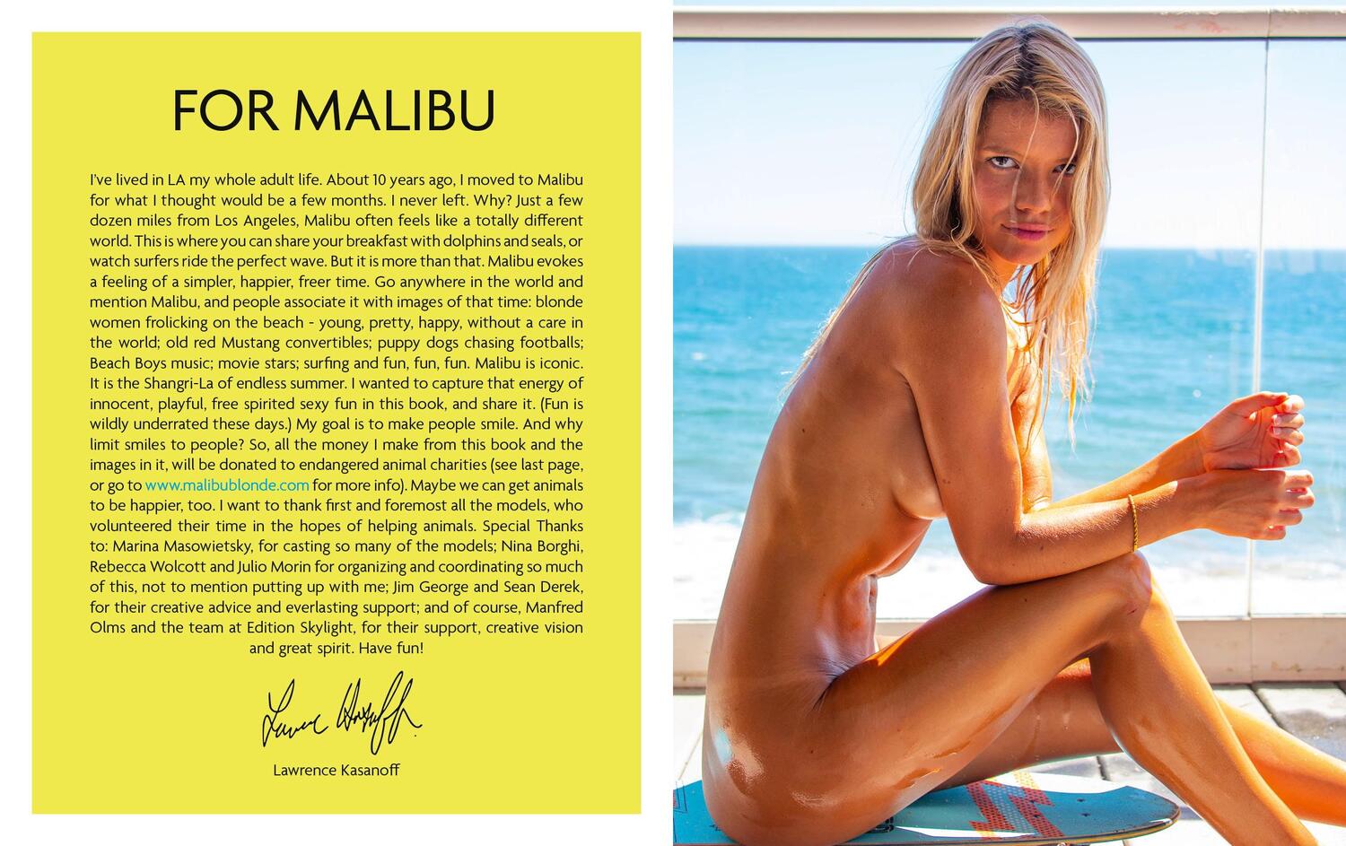 Bild: 9783037666913 | Malibu Blonde | Deutsch/Englische Originalausgabe. | Lawrence Kasanoff