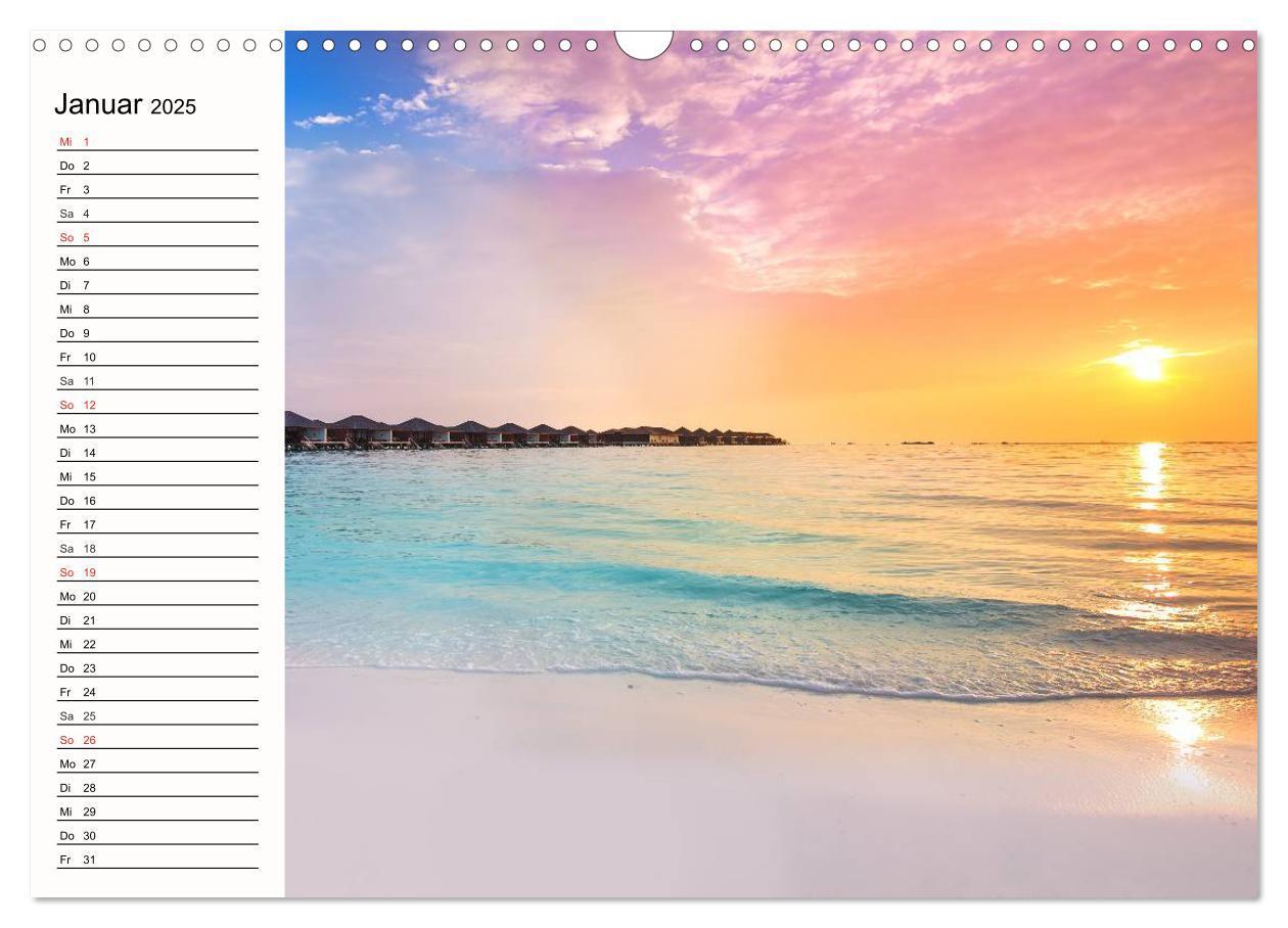 Bild: 9783435488827 | Paradiese. Karibik und Südsee über und unter Wasser (Wandkalender...