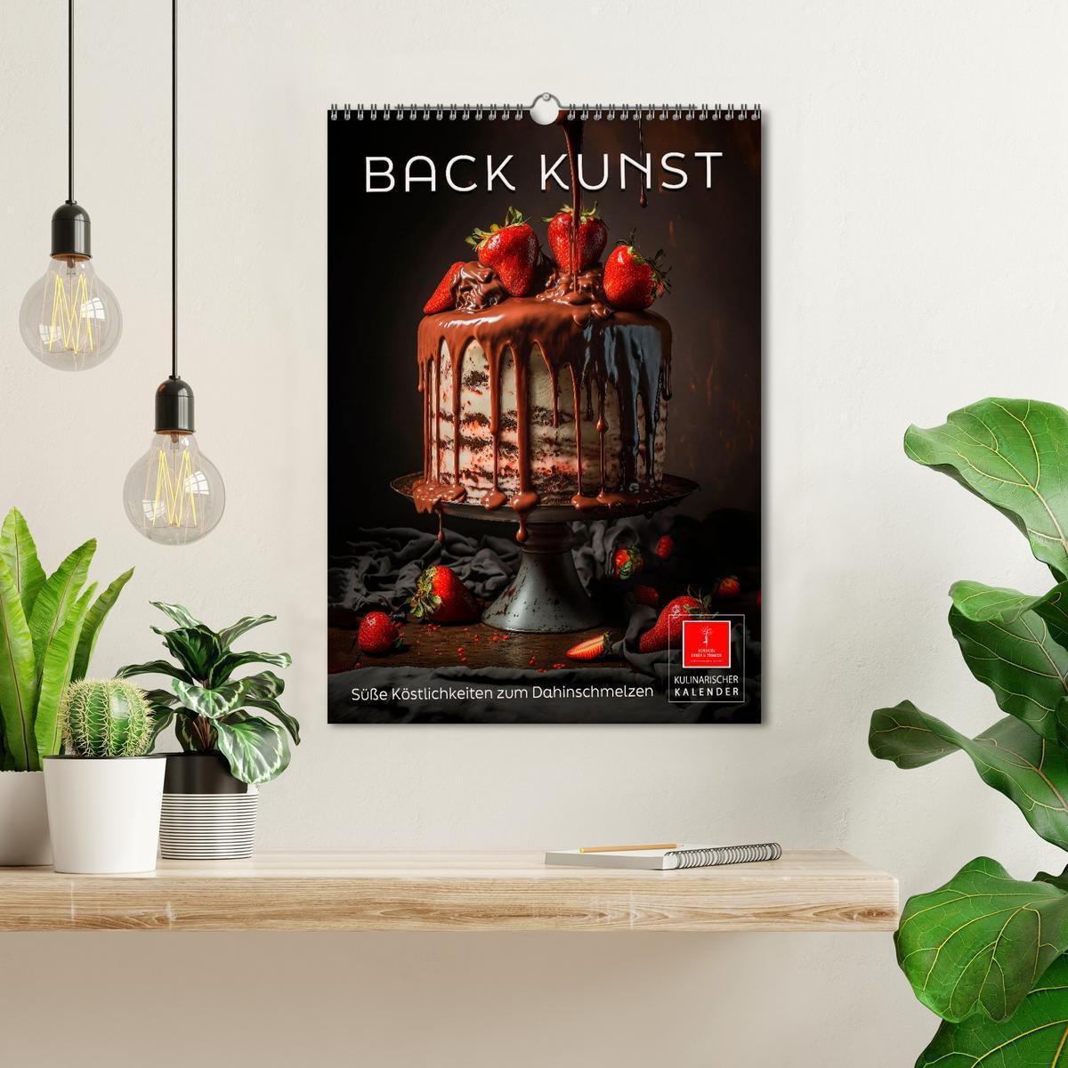 Bild: 9783435886746 | Back Kunst - Süße Köstlichkeiten zum Dahinschmelzen (Wandkalender...