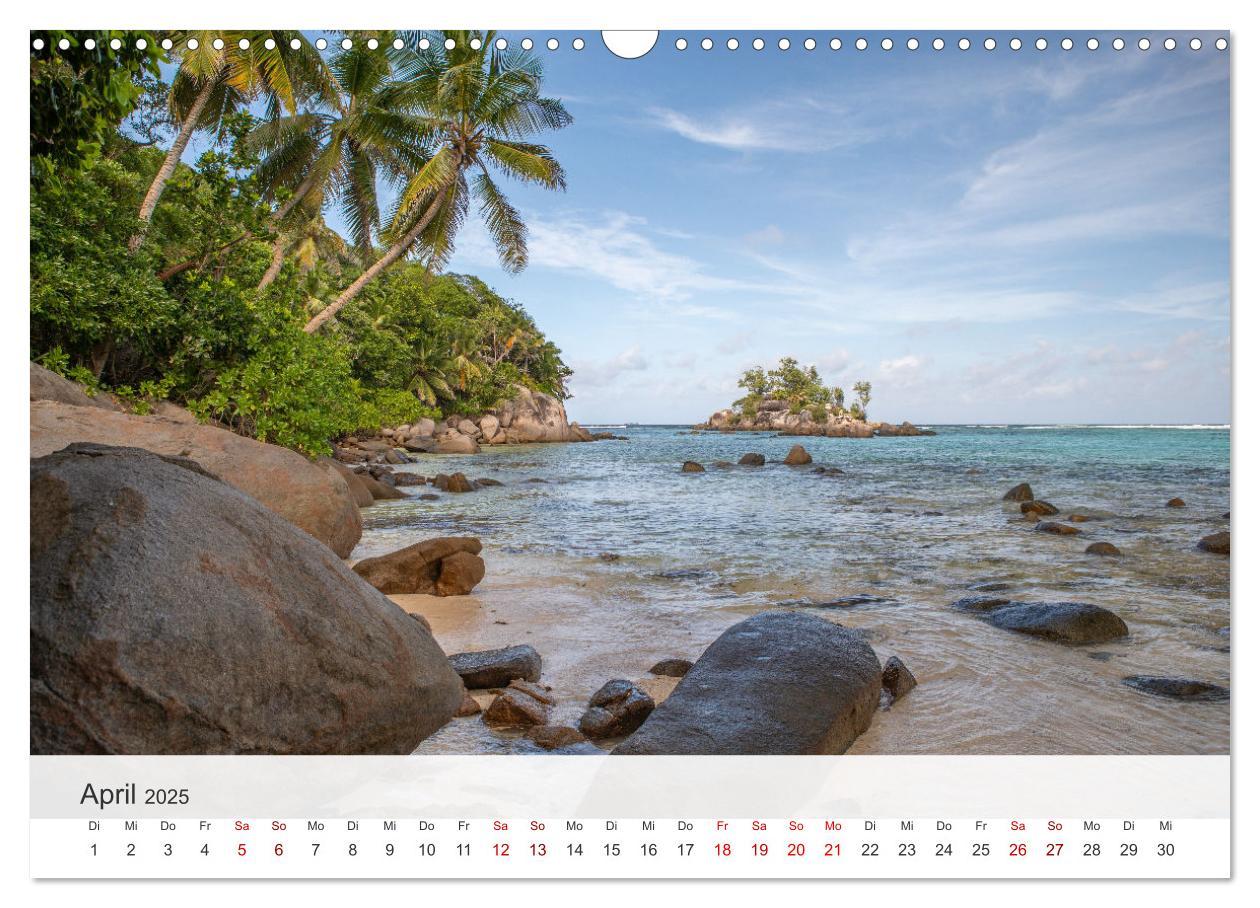 Bild: 9783457235751 | Seychellen - Trauminseln im Indischen Ozean (Wandkalender 2025 DIN...